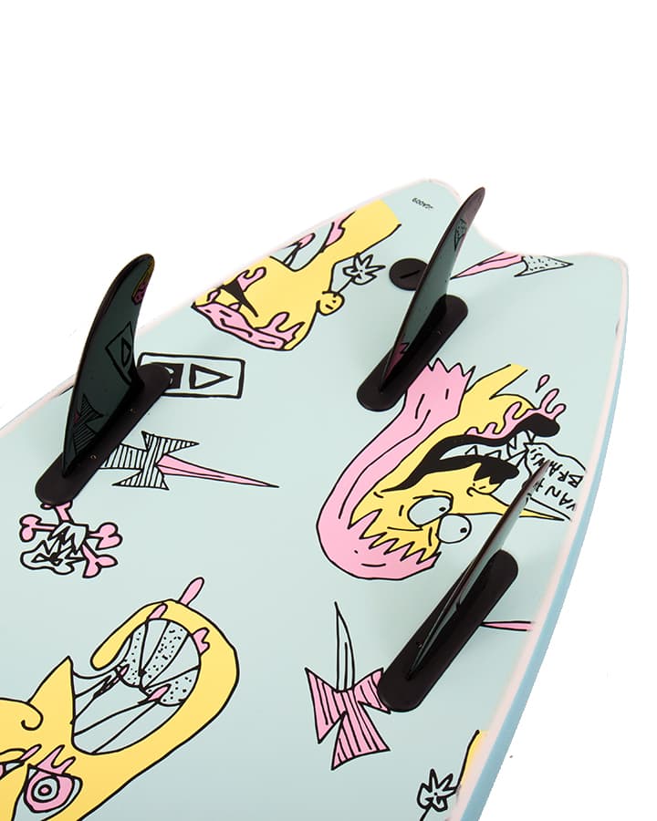 O&E Brains ezi rider softboard 5'6" - vista 3