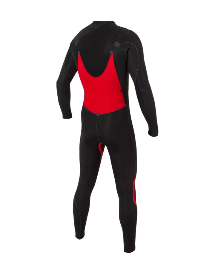 O&E Mens free flex chest zip 3/2 steamer - vista 4