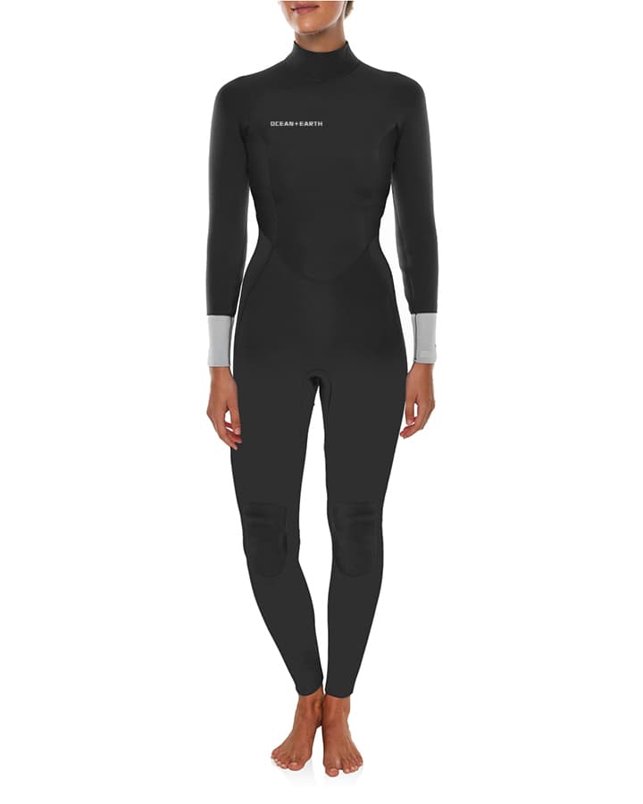 O&E Ladies free flex back zip 3/2 steamer
