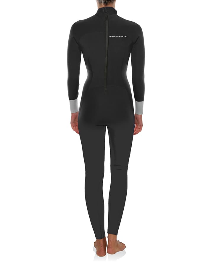 O&E Ladies free flex back zip 3/2 steamer - vista 2