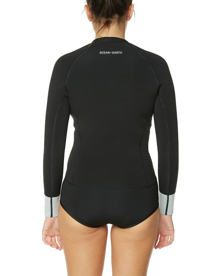 O&E Ladies free flex hi cut ls 2/2 wetsuit - vista 2