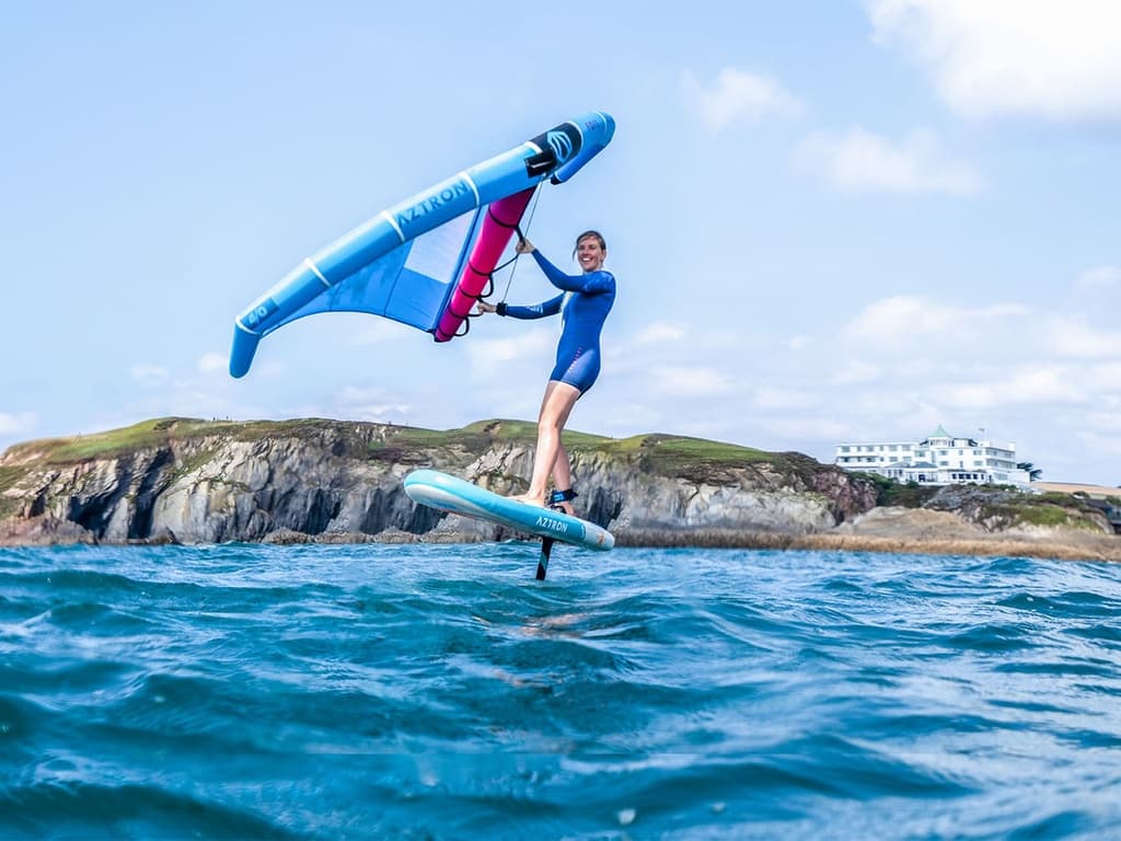 Aztron Falcon air foil 5'10" sup - vista 14