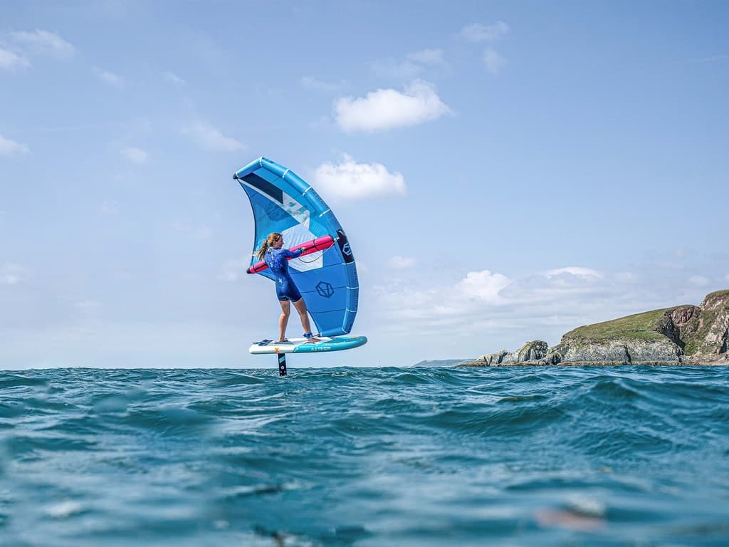 Aztron Falcon air foil 5'10" sup - vista 15