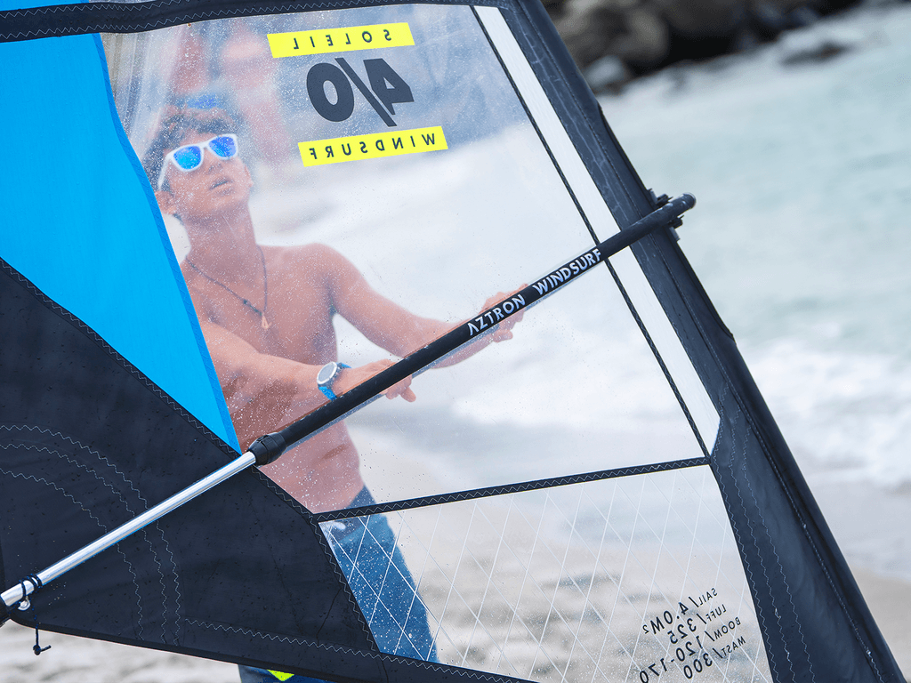 Aztron Soleil windsurf sail 4.0 rig - vista 7