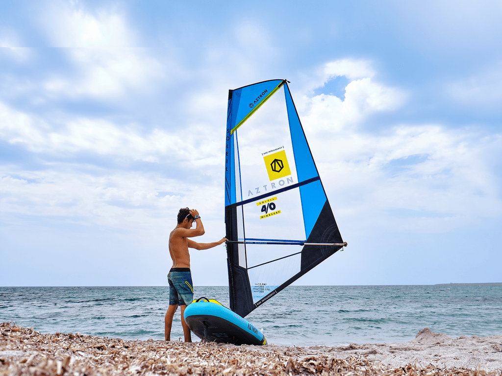 Aztron Soleil windsurf sail 4.0 rig - vista 8