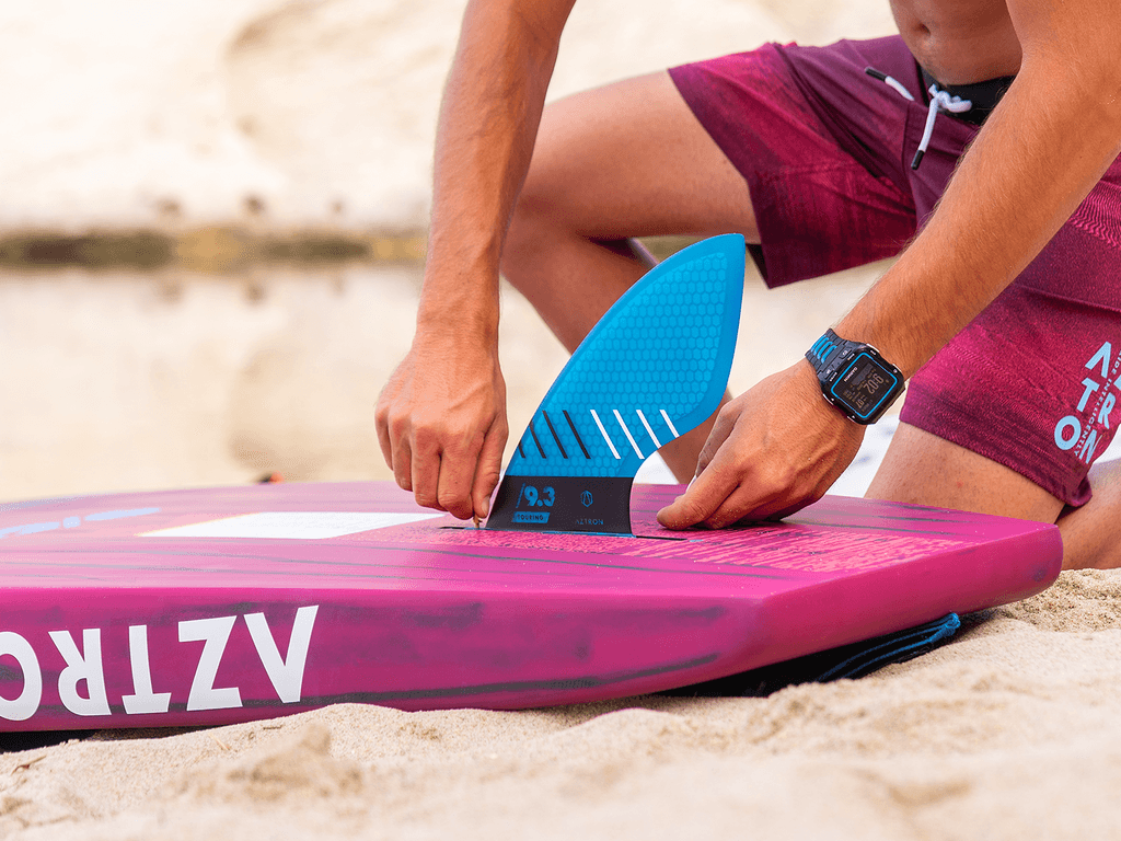 Aztron Hard sup 9'3" fiberglass fin - vista 4