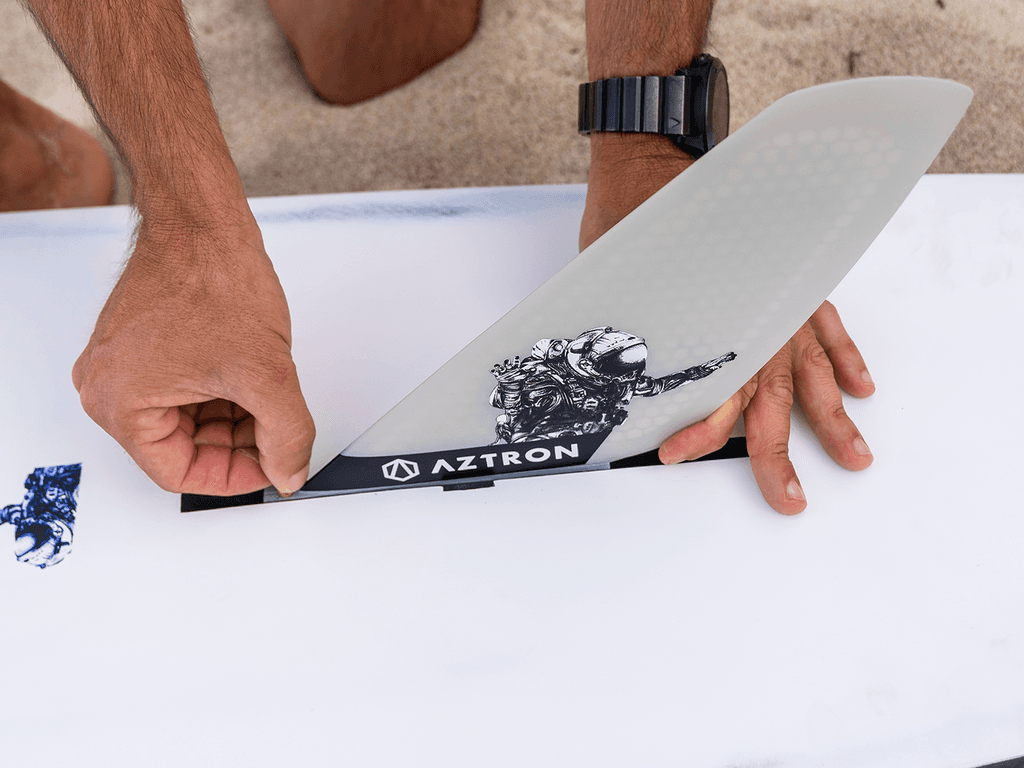 Aztron Race hard 8.3" fiberglass fin - vista 5
