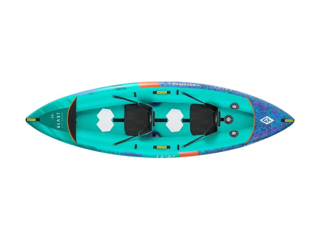 Aquatone Blast 12'0" recreational kayak 2 personas - vista 2