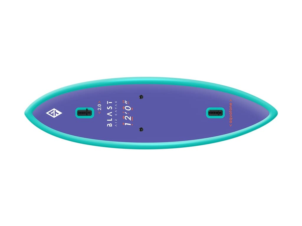 Aquatone Blast 12'0" recreational kayak 2 personas - vista 3