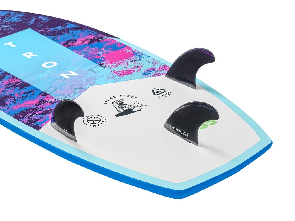 Aztron Space rider wavesurf bamboo wood 55 - vista 8