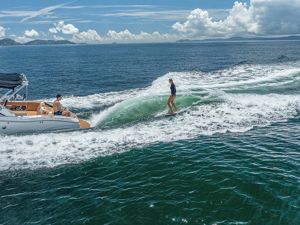 Aztron Space rider wavesurf bamboo wood 55 - vista 10