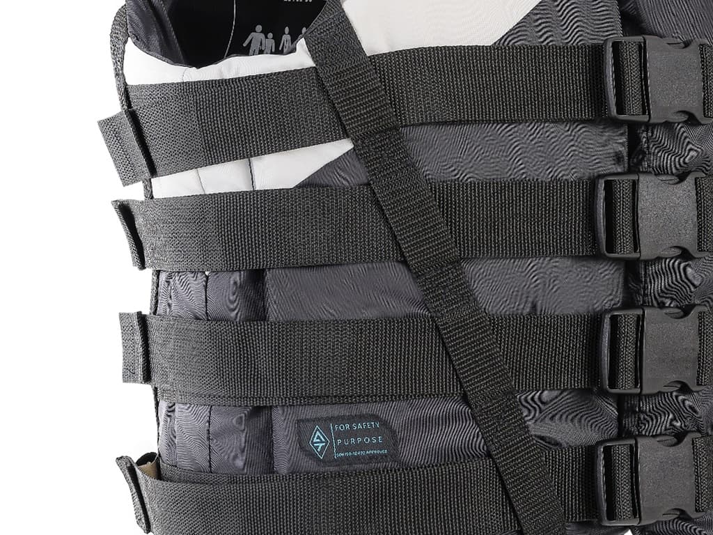 Aquatone Select nylon safety vest - vista 3
