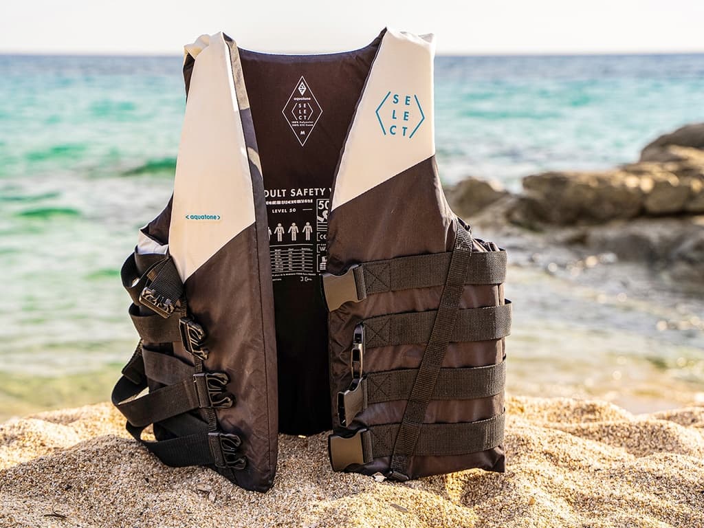 Aquatone Select nylon safety vest - vista 4