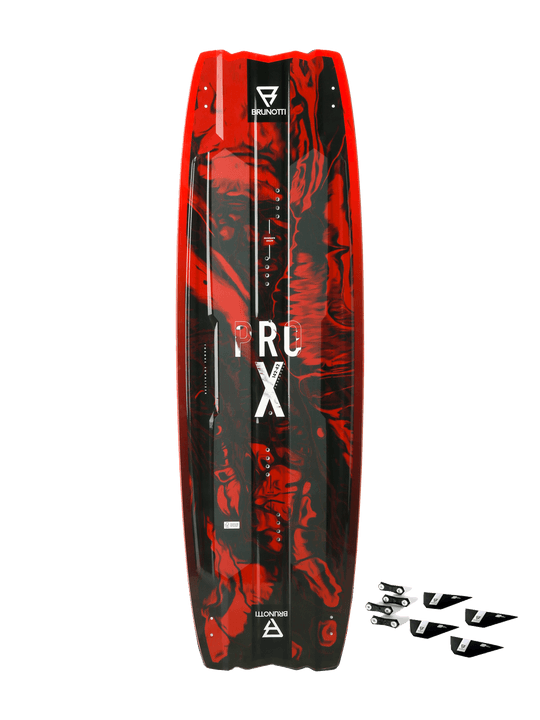 Brunotti Pro x +g10fins twintip kite board
