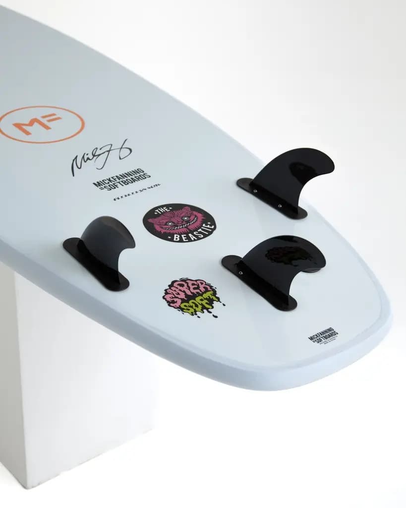 MF Beastie super soft-tri surfboard - vista 7