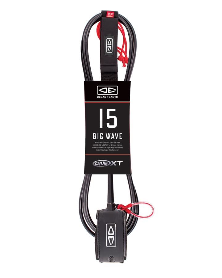 O&E Premium xt 15' one piece big wave leash
