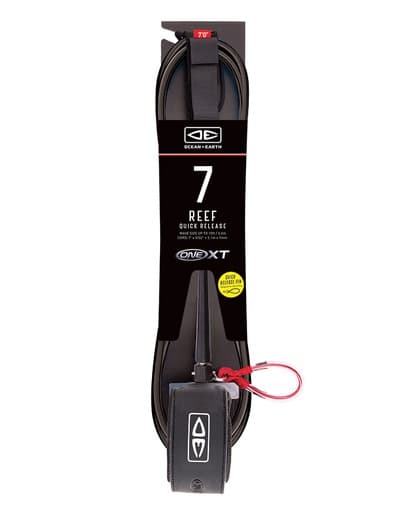 O&E Reef quick release xt 7' one piece leash