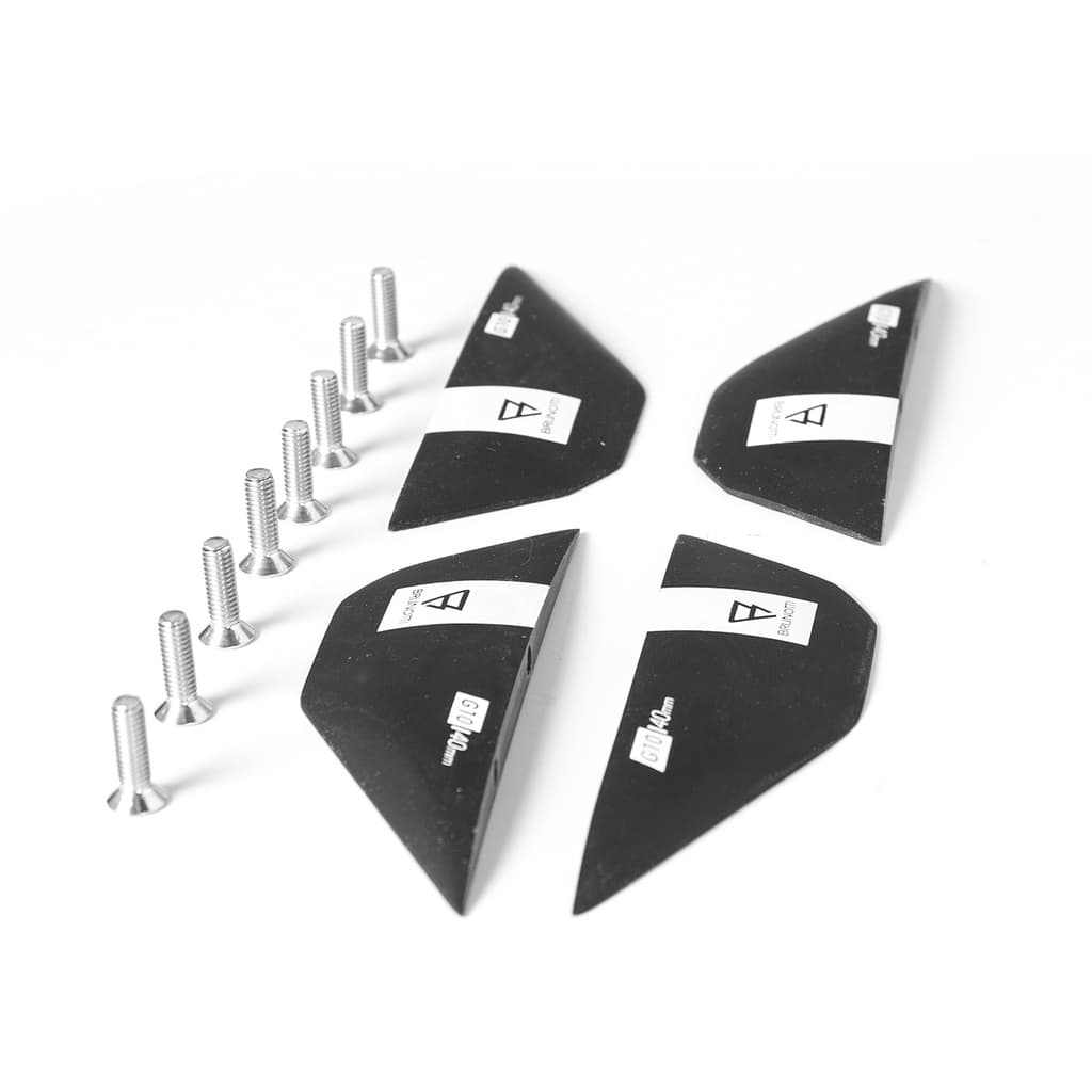 Brunotti G10 twintip fins